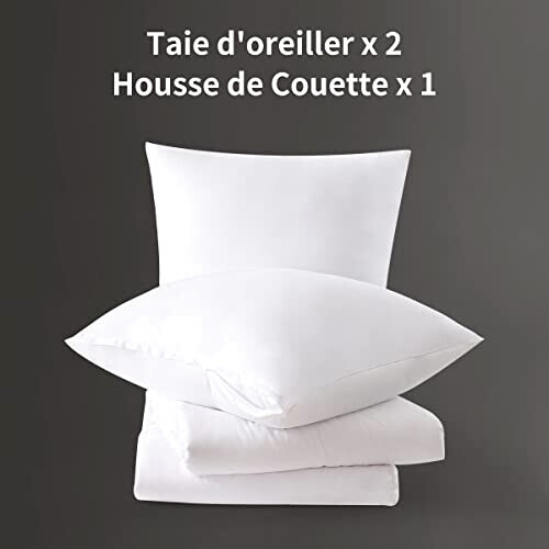 Housse de couette blanc he 220x240 cm variant 6 