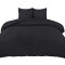 Housse de couette noir 220x240 cm - miniature variant 3