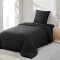 Housse de couette noir 140x200 cm 200x200 cm - miniature