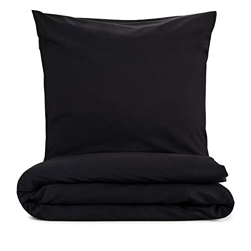 Housse de couette noir 220x240 cm