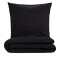 Housse de couette noir 220x240 cm - miniature
