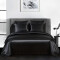 Housse de couette noir 200x200 cm - miniature