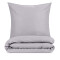 Housse de couette gris 240x260 cm - miniature