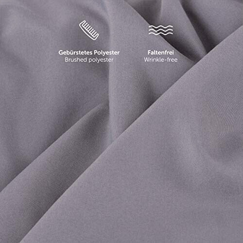 Housse de couette gris 240x260 cm variant 3 