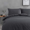 Housse de couette gris 200x200 cm 220x240 cm 240x260 cm - miniature variant 1