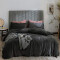 Housse de couette gris foncé 220x240 cm - miniature