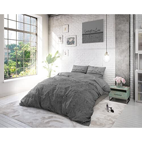 Housse de couette gris 200x220 cm variant 1 