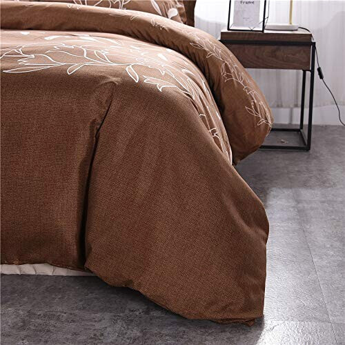 Housse de couette marron 220x240 cm variant 2 