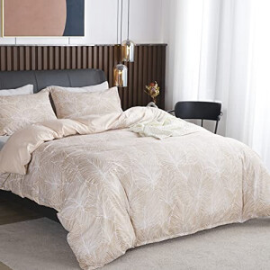 Housse de couette beige 240x260 cm