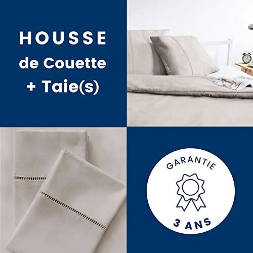 Housse de couette beige 220x240 cm variant 1 