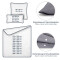 Housse de couette beige taupe 90x190 cm 140x200 cm - miniature variant 5