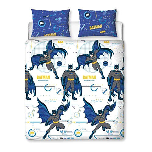 Housse de couette Batman bleu 200x200 cm