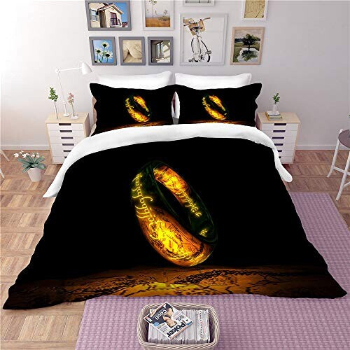 Housse de couette Le Seigneur des anneaux modèle 140x200 cm 200x200 cm 220x240 cm variant 0 