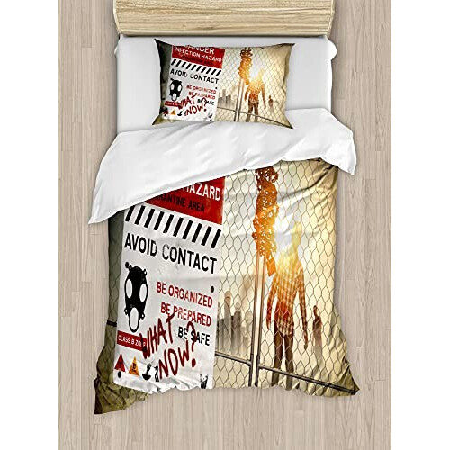 Housse de couette The Walking Dead multicolore 200x200 cm variant 1 