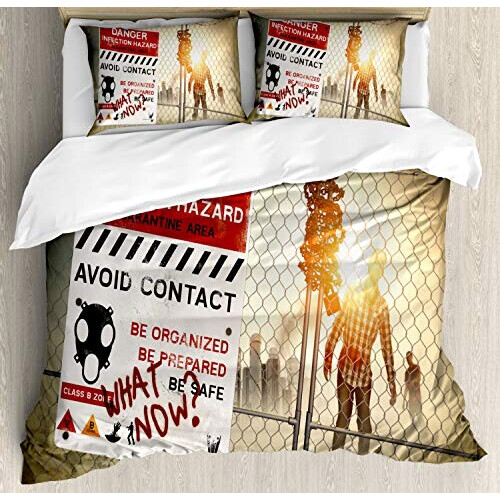 Housse de couette The Walking Dead multicolore