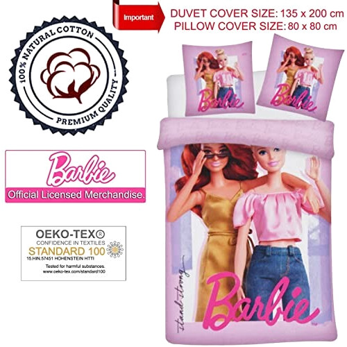 Housse de couette Barbie rose 135x200 cm variant 1 
