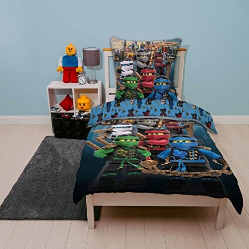 Housse de couette Ninjago multicolore 135x200 cm variant 3 
